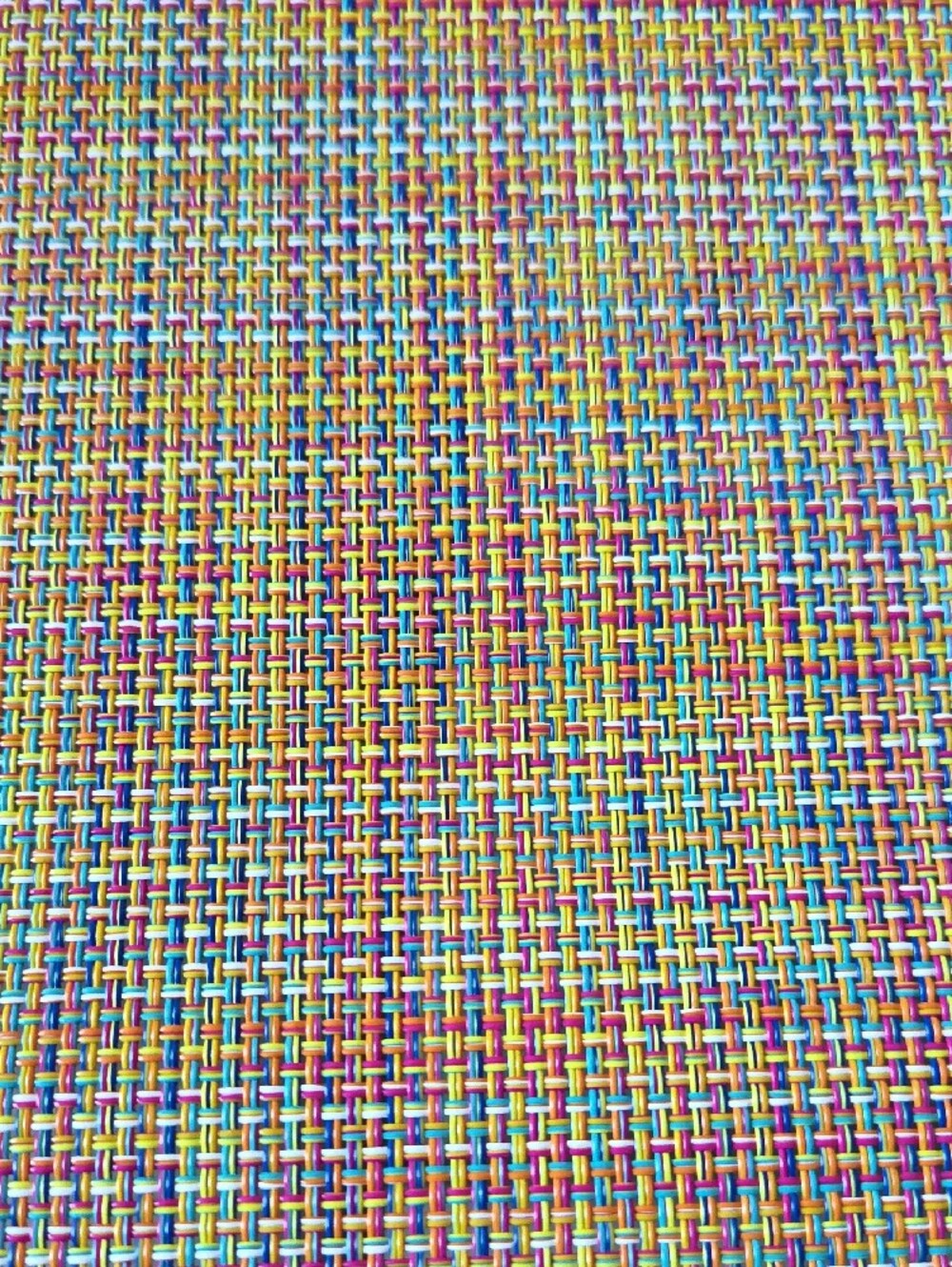 Chilewich Vinyl Placemats - 6 Confetti Oval - Picture 7 of 9